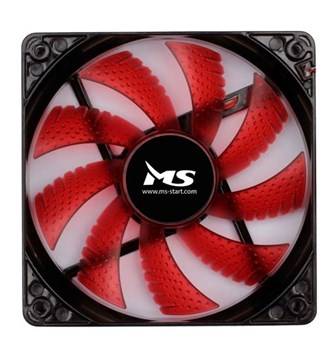 MS FREEZE L120 crveni fan 12 cm