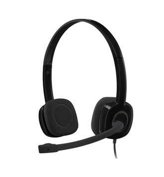 Slušalice Logitech H151 black