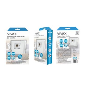 VIVAX HOME vrećice za usisavač sint. (4kom/pak) + filter DB-2330MF