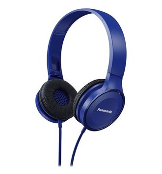 Slušalice PANASONIC RP-HF100E-A plave, naglavne