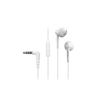 Slušalice PANASONIC RP-TCM55E-W bijele, in ear, mikrofon