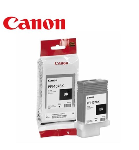 Tinta Canon PFI-107 Bk