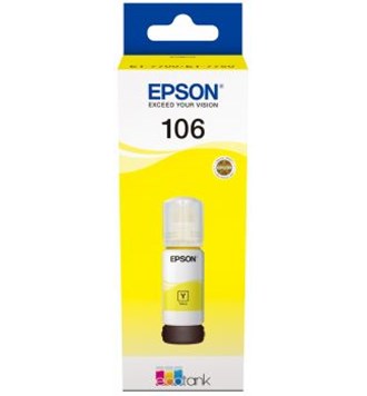 Tinta EPSON EcoTank/ITS 106 yellow