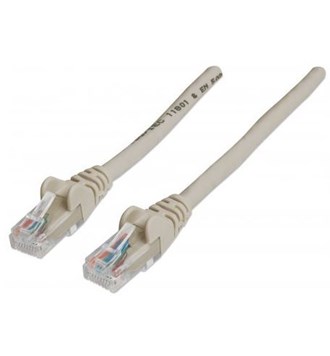 Intellinet prespojni mrežni kabel Cat.5e UTP PVC 1m sivi