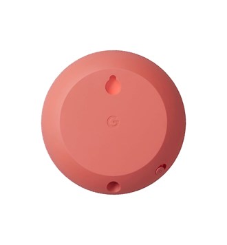Bluetooth zvučnik GOOGLE Home Nest Mini (2nd Gen), WLAN, Bluetooth, prijenosni, crveni