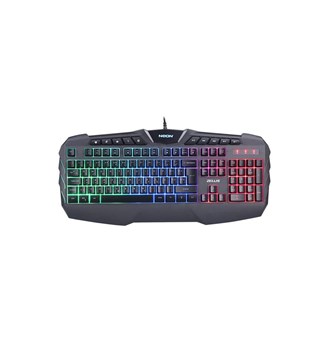 Tipkovnica + miš NEON ZELUS KIT, gaming, žična, backlight, rainbow