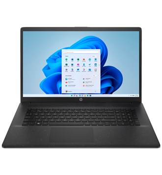 Laptop HP 17-cn3053ng Jet Black/Starry Black | Core i5-1335U | 8GB RAM | 512GB SSD / i5 / RAM 8 GB / SSD Pogon / 17,3” HD+