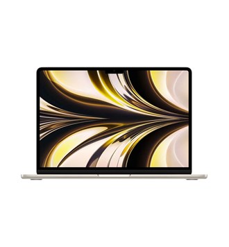Laptop APPLE MacBook Air 13.6", M2 8 Core CPU/8 Core GPU/8GB/256GB, Starlight, INT KB (mly13ze/a)