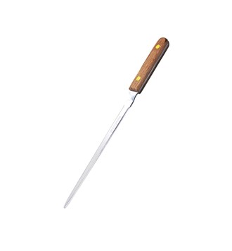 Nož za otvaranje pisama metalni 25cm s drvenom drškom