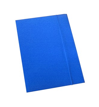 Fascikl s gumicom kartonski 25x34,2cm plavi