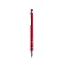 Olovka kemijska "Nilf" touch - crvena- plastika (ABS) / aluminij - dimenzija fi 9×125 mm