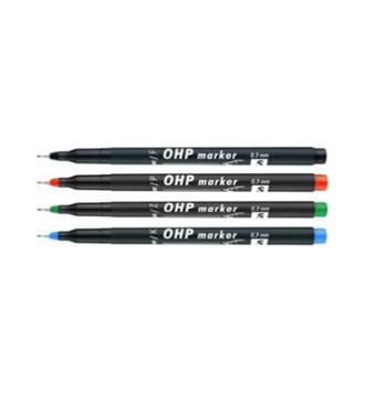 Marker OHP- ICO permanentni TOP-S 0,3mm- plavi