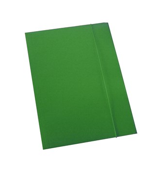 Fascikl s gumicom kartonski 25x34,2cm zeleni