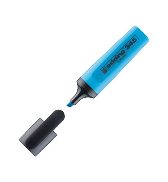 Textmarker-signir 2-5mm Edding 345 plavi