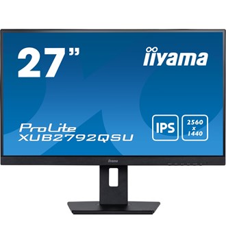 Monitor iiyama ProLite XUB2792QSU-B1 68,6 cm (27") QHD IPS LED FreeSync 75 Hz